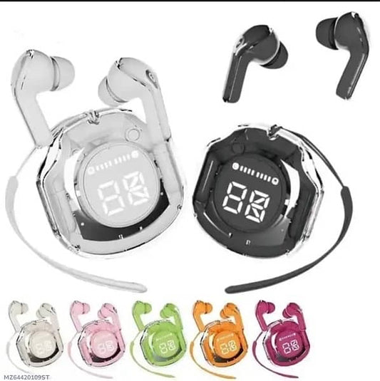 Air 39 Transparent Bluetooth Earbuds – Super Bass, ENC Noise Reduction & HD Calling | Bluetooth 5.3